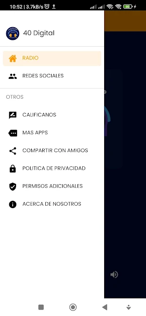 Radio 40 Digital - Málaga Screenshot 0