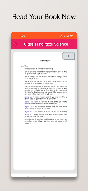 11 Pol Science Solution Hindi Screenshot 3