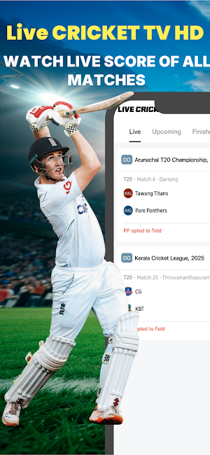 Live Cricket TV HD Screenshot 1