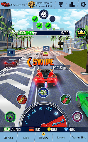 Idle Racing GO: Clicker Tycoon & Tap Race Manager Screenshot 0