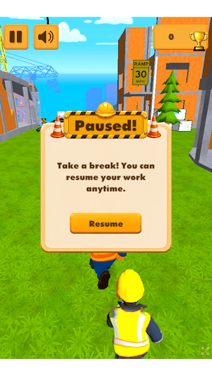 PMP Runner Game Screenshot 2