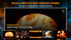Relaxing Fireplace – Meditate Screenshot 0