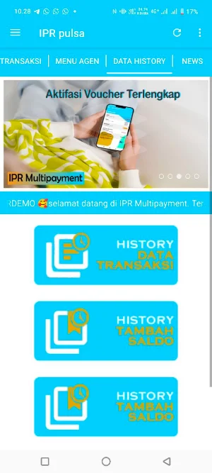 IPR Multipayment Screenshot 0