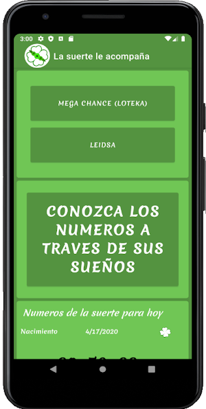 Números de la suerte y Sueños Screenshot 0