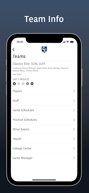 Classic Elite Soccer Academy Screenshot 2