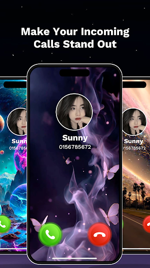 Call Screen Wallpaper Screenshot 0