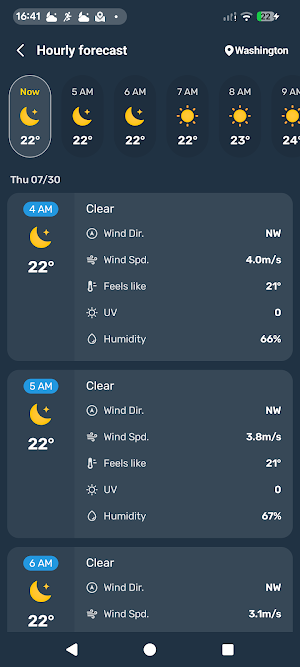 Weather Forecast: Live & Daily Screenshot 1