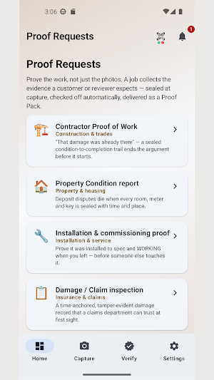 StateNull — Verifiable Records Screenshot 1