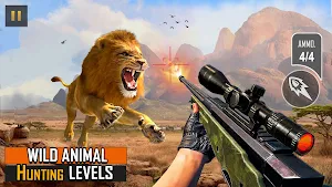 Deer Hunting Adventure: Wild Animal Shooting Games Screenshot 0