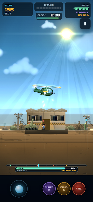 Rotor Rescue - Choplifter Rise Screenshot 1
