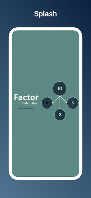 Factor Calculator Screenshot 0