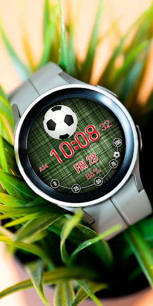 Digital ST-Football Watch face Screenshot 3