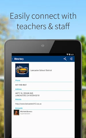Lancaster School District Screenshot 1