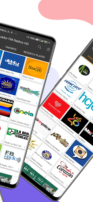 Ecuador FM Radios HD Screenshot 1