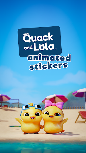 QUACK AND LOLA ™ Stickers Screenshot 0