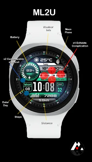 ML2U 362 Watch Face Screenshot 1