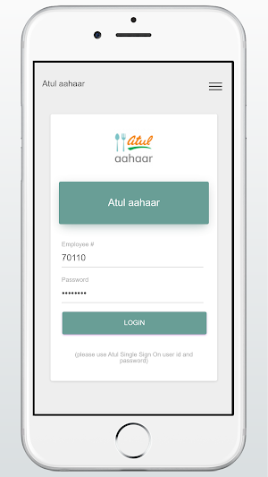 Atul aahaar Screenshot 1