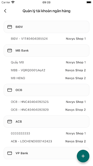 Tingee Merchant for BIDV Screenshot 2