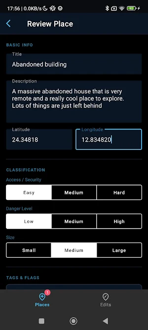 XploristNet Admin Screenshot 2