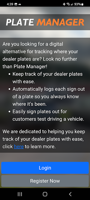 Plate Manager Screenshot 0