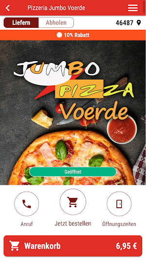 Pizzeria Jumbo Voerde Screenshot 0