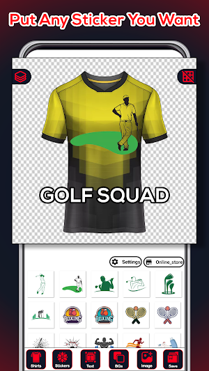 Sports T Shirt Design - Shirts Screenshot 2