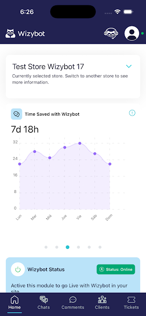 Wizybot Screenshot 1