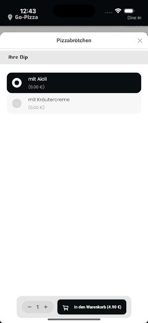 Go-Pizza Screenshot 3