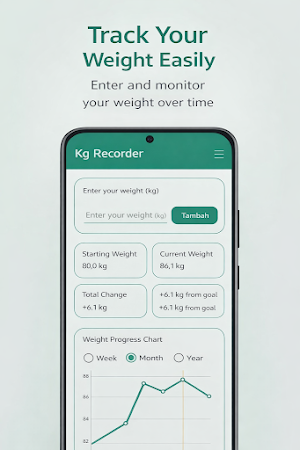 Daily Weight Recorder Screenshot 0