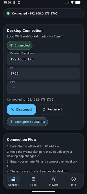 TuneIT Remote Screenshot 3