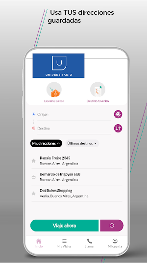 Remis Universitario Screenshot 3