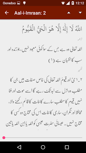 The Noble Quran and Tafseer Screenshot 3