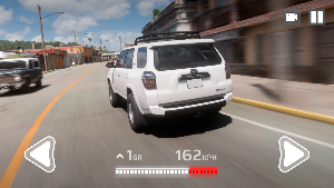 Toyota 4Runner: In Car Race 3D Screenshot 1