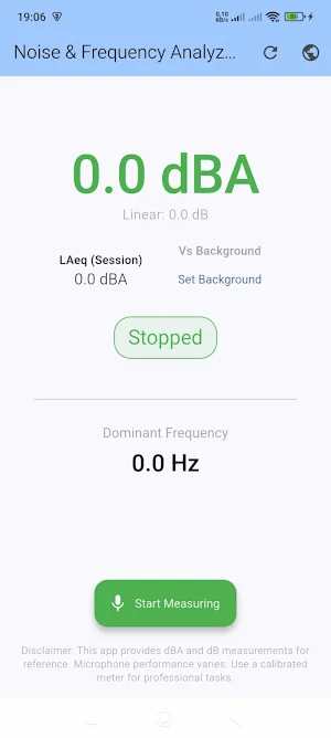 Sound Noise Analyzer Screenshot 0