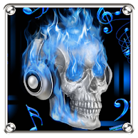 Skull on Fire theme