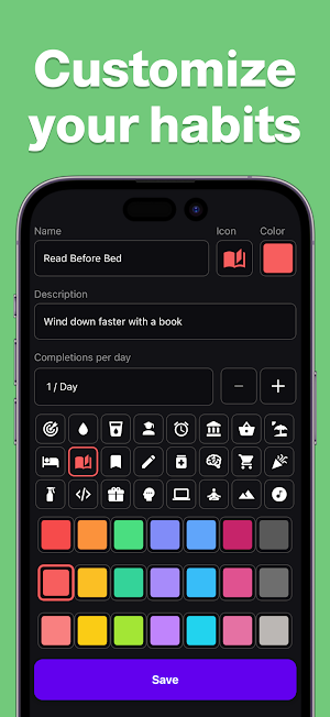 Habitee: Daily Habit Tracker Screenshot 2