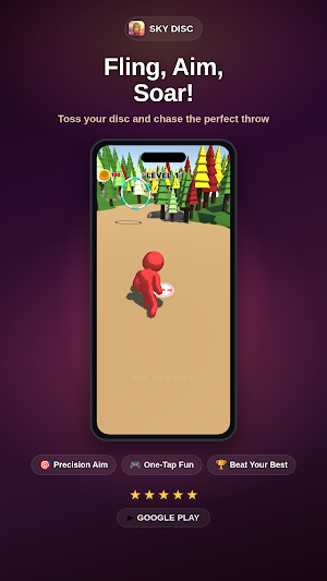 Sky Disc: Fling & Ring Toss Screenshot 0