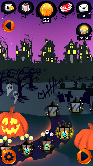 Solitaire Halloween Game Screenshot 2