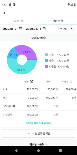공비서 - 회원/매출/고객관리 앱 (네일샵,미용실,헤어샵,애견샵 등) Screenshot 3