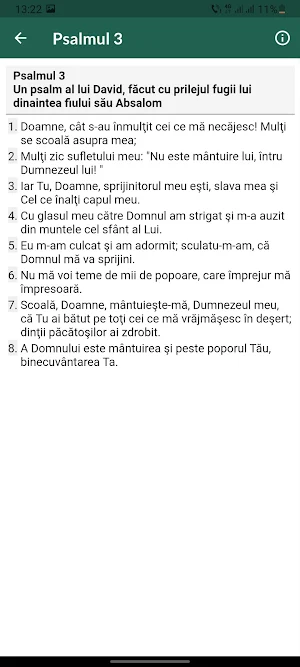 Psaltirea Prorocului David Screenshot 2
