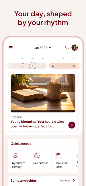 SHEIQ Perimenopause Tracker Screenshot 1