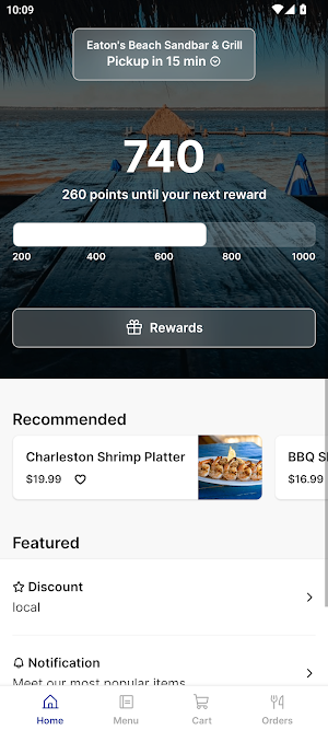 Eaton's Beach Sandbar & Grill Screenshot 0