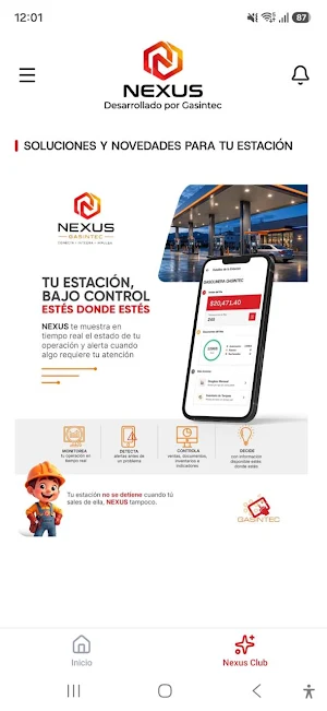 NEXUS | Gasintec Screenshot 1