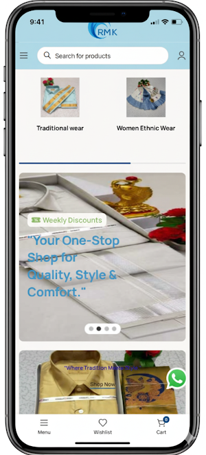 RMK Textiles Screenshot 2