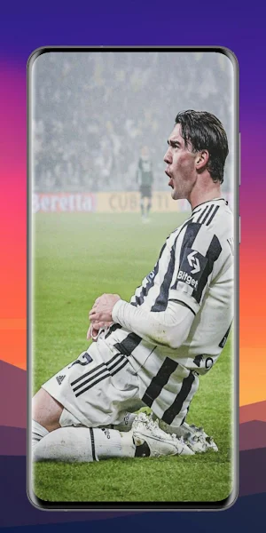 Dusan Vlahovic 4K Wallpaper Screenshot 3