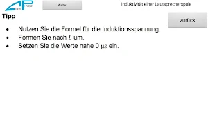 Induktion 2 - Anwendungen Screenshot 2