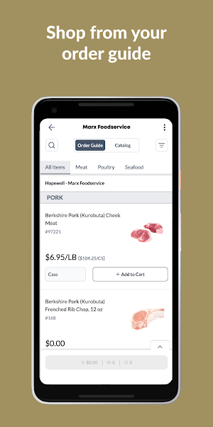 Marx Foodservice Screenshot 1