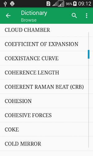 Chemical Dictionary Offline Screenshot 0
