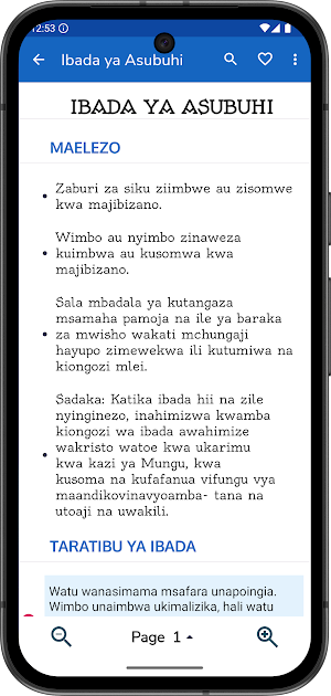 Kitabu kipya cha Ibada Screenshot 1