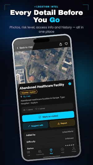 UrbexWorld Screenshot 1